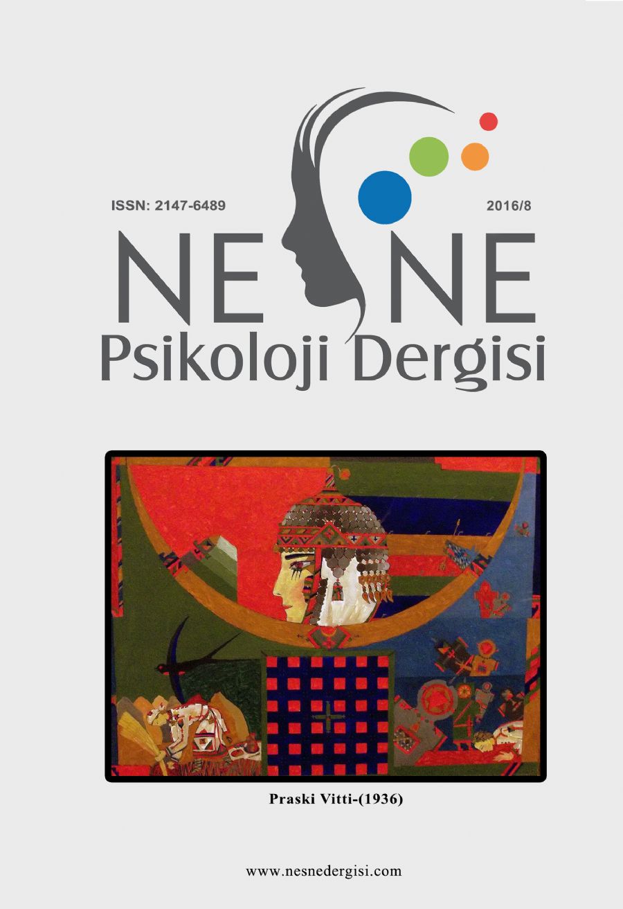Cilt 4 Sayı 8 kapak